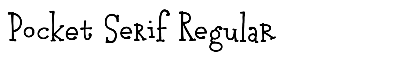 Pocket Serif Regular